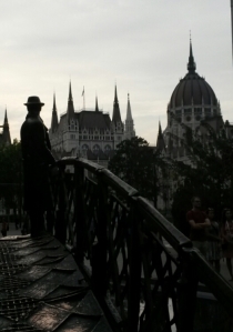 Today, Nagy's statue stands proudly looking towards the Hungarian Houses of Parliament.