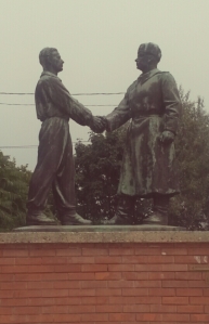 Monument to “Hungarian-Soviet Friendship”. 
