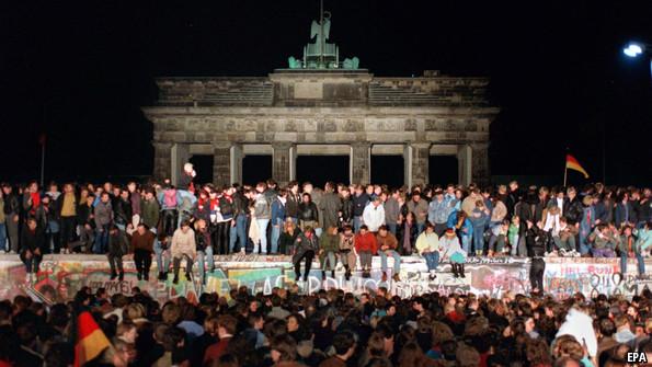 Twenty five years on, the fall of the Berlin Wall is remembered as an iconic moment during the the revolutionary year of 1989.